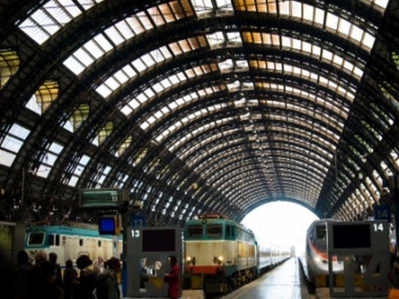 Bahnhof in Mailand 