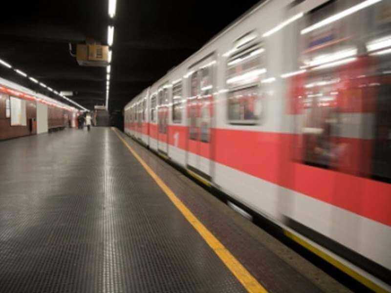Metro in Mailand 