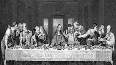 Das Letzte Abendmahl von Leonardo da Vinci